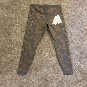 Athleta Camo Rainier Reflective Tight
